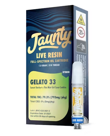 Gelato 33 | 1G LIVE RESIN CART