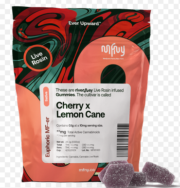 10pk Live Rosin Gummies | Cherry x Lemon Cane