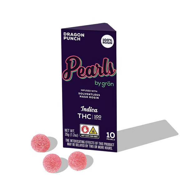 Grön | 10pk Hash Rosin Pearls | Dragon Punch