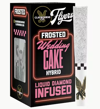 Wedding Cake | Liquid Diamonds Infused .5g Pre Rolls - 5pk