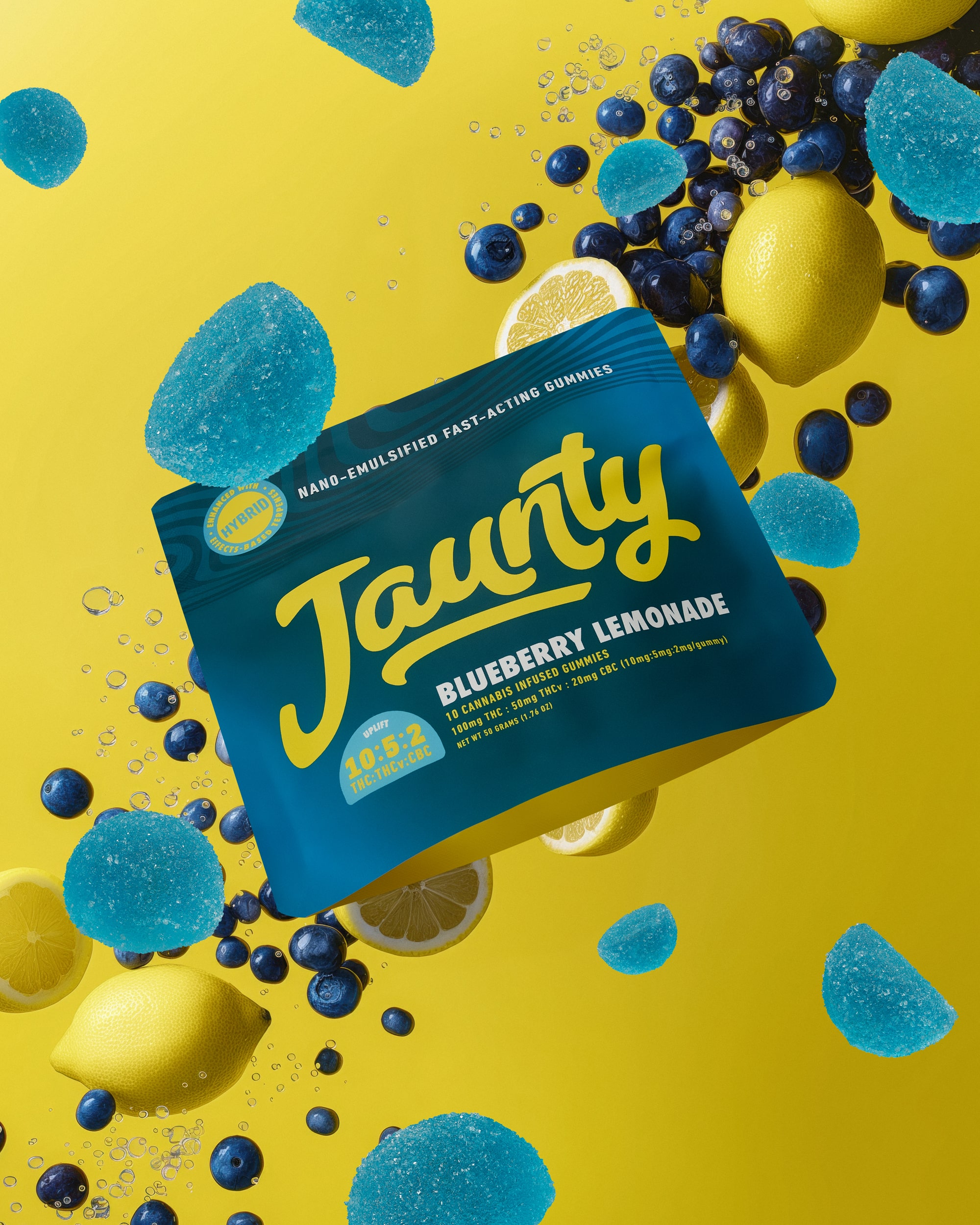 10pk 10:5:2 Gummies | Blueberry Lemonade