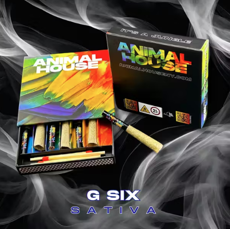 G6 | 7PK .5G KIEF INFUSED PRE-ROLLS