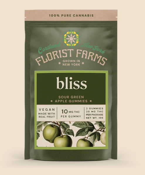 Sour Green Apple Bliss | 2pk 10mg Gummies