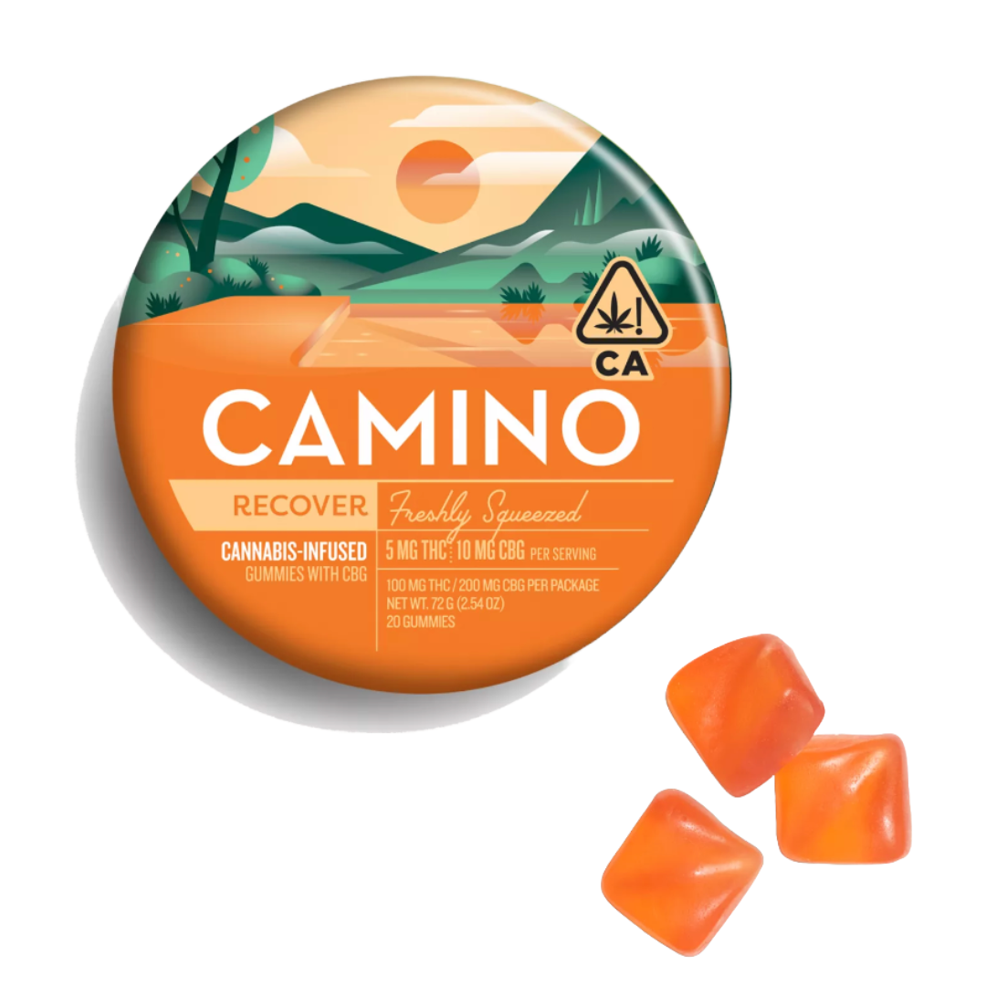 CAMINO — FRESHLY SQUEEZED THC:CBG 1:2 GUMMIES
