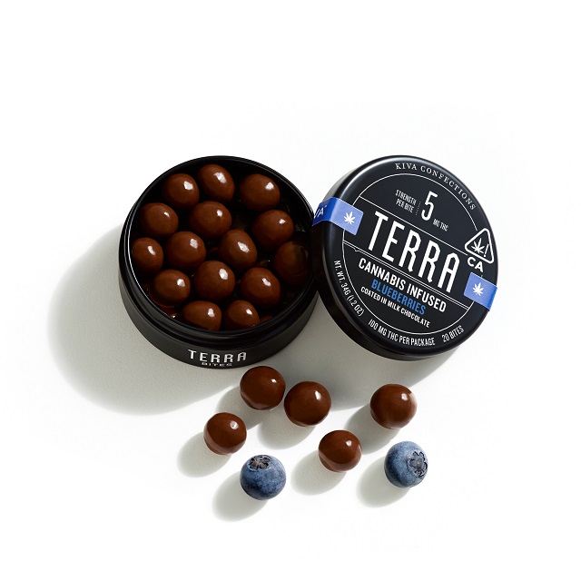 Kiva — TERRA BITES MILK CHOCOLATE BLUEBERRIES