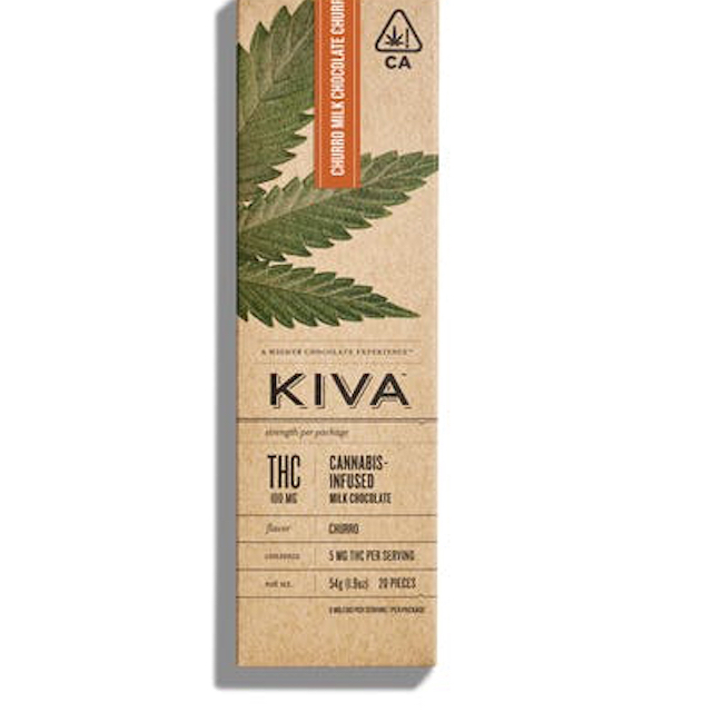 Kiva — CHURRO MILK CHOCOLATE BAR