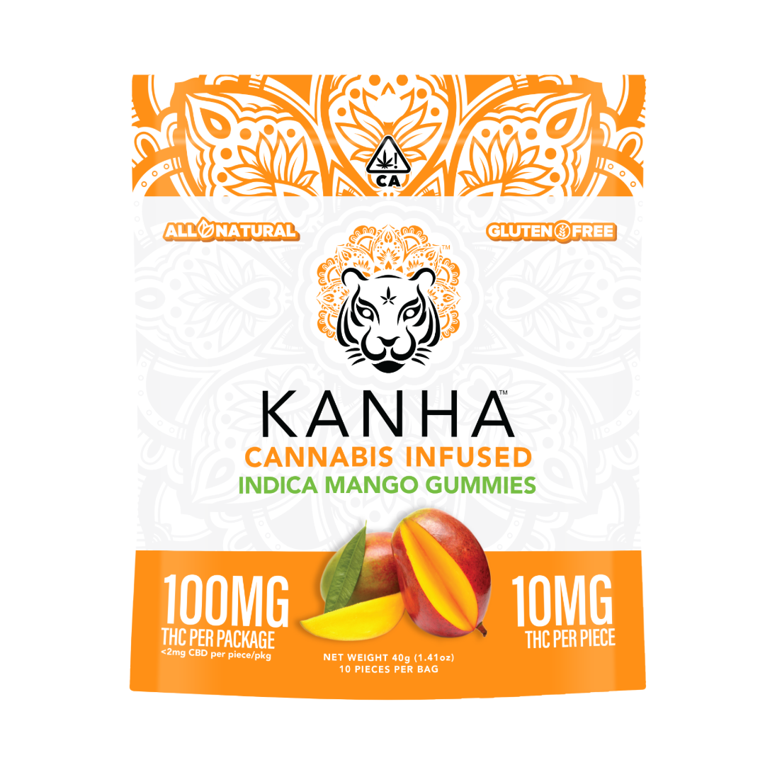 KANHA — INDICA MANGO GUMMIES 100MG