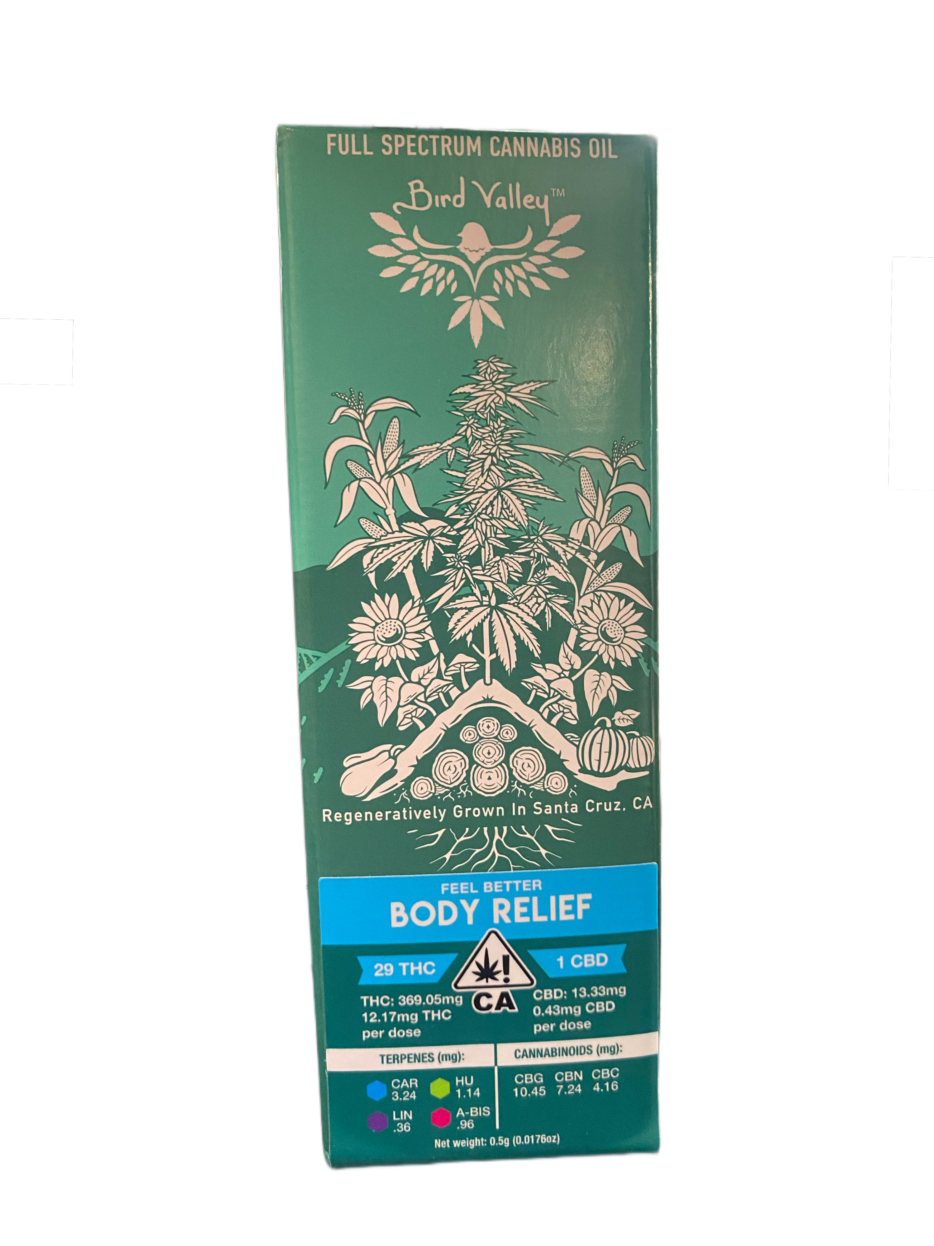 Bird Valley Organics — Body Relief Fso 1