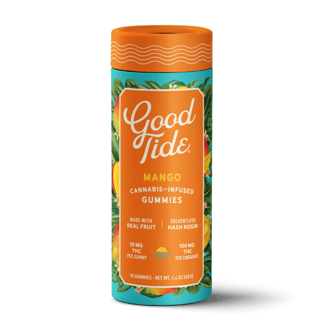 Good Tide — MANGO HASH ROSIN INFUSED GUMMIES