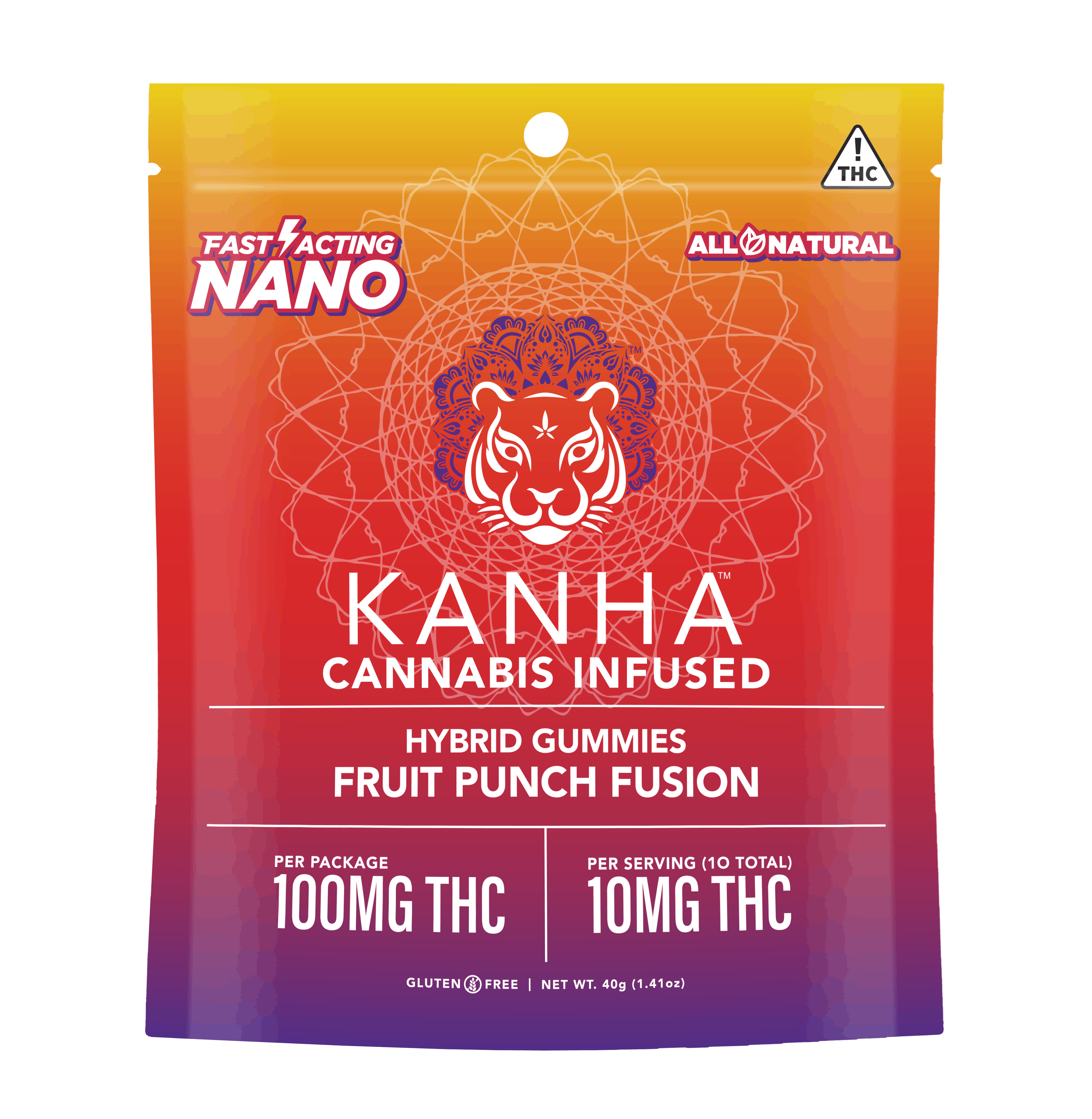 KANHA — NANO - HYBRID FRUIT PUNCH 100MG