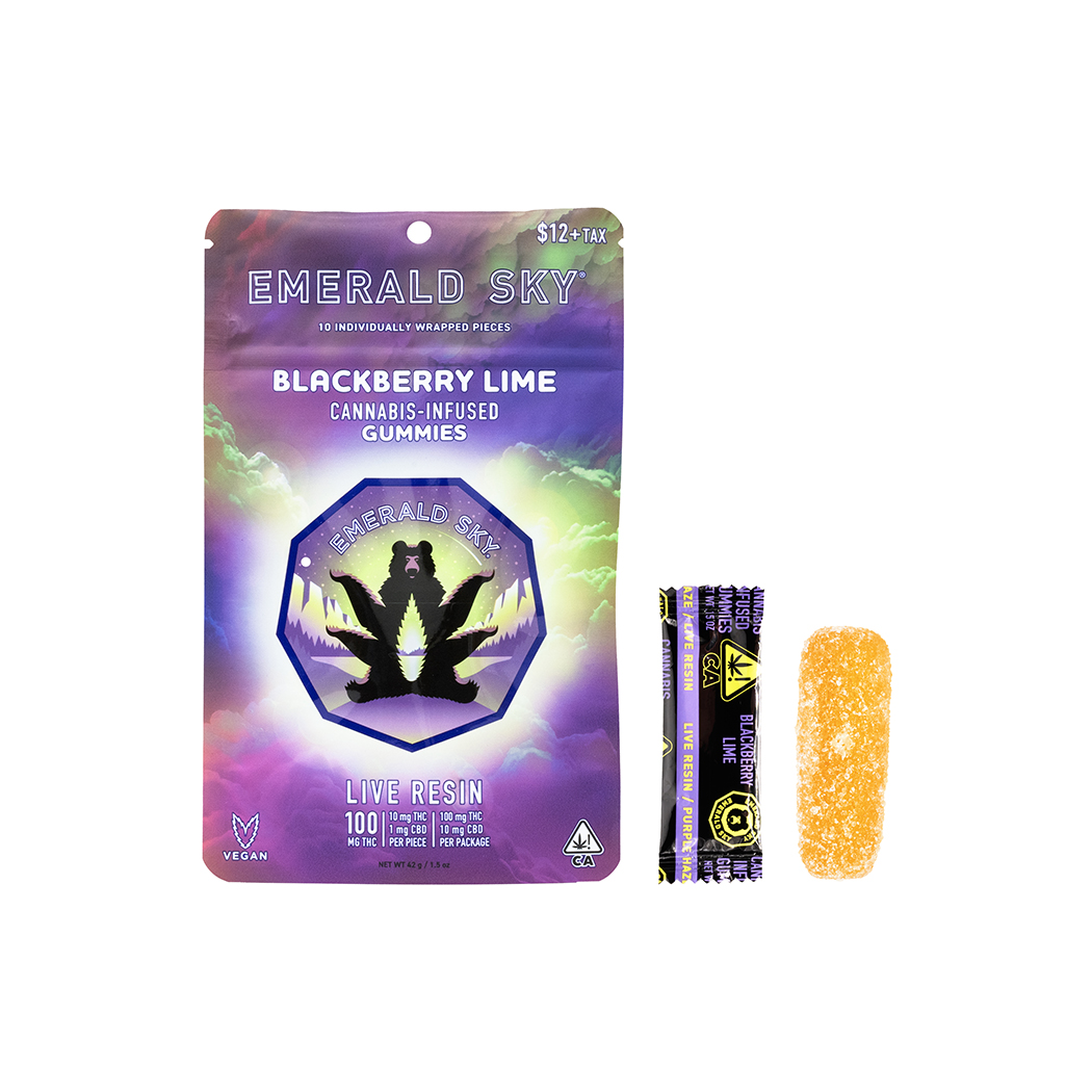 Emerald Sky — BLACKBERRY LIME LIVE RESIN GUMMIES