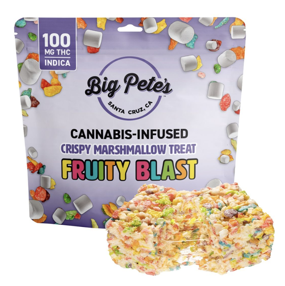 Big Pete's Treats — FRUITY BLAST CRISPY MARSHMALLOW TREAT