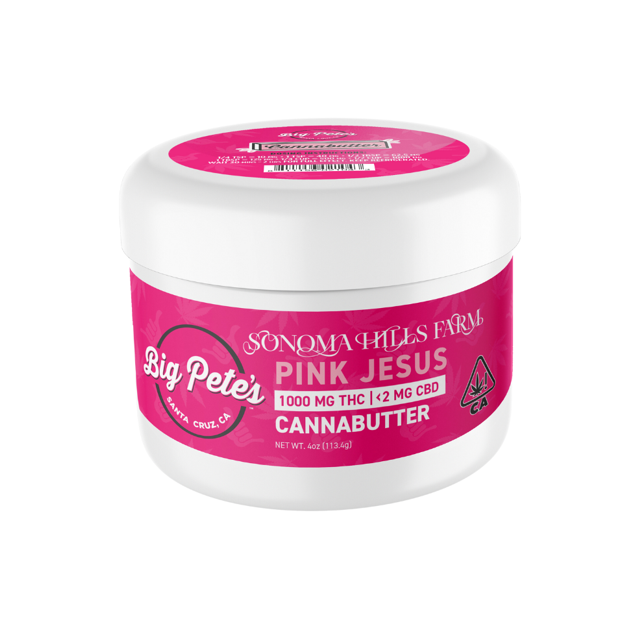 Big Pete's Treats — CANNABUTTER - PINK JESUS 1000MG -