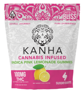 KANHA — INDICA PINK LEMONADE GUMMIES 100MG