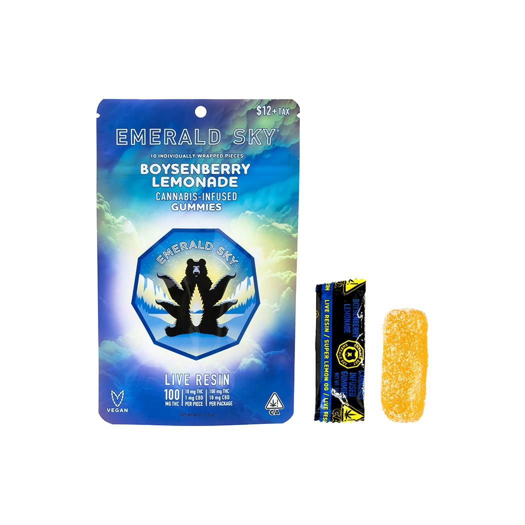 Emerald Sky — BOYSENBERRY LEMONADE LIVE RESIN GUMMIES