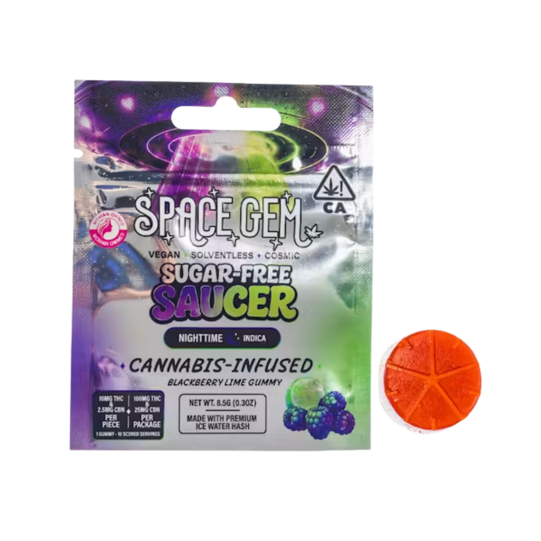 Space Gem: Flying Saucer - Blackberry Lime - : Free
