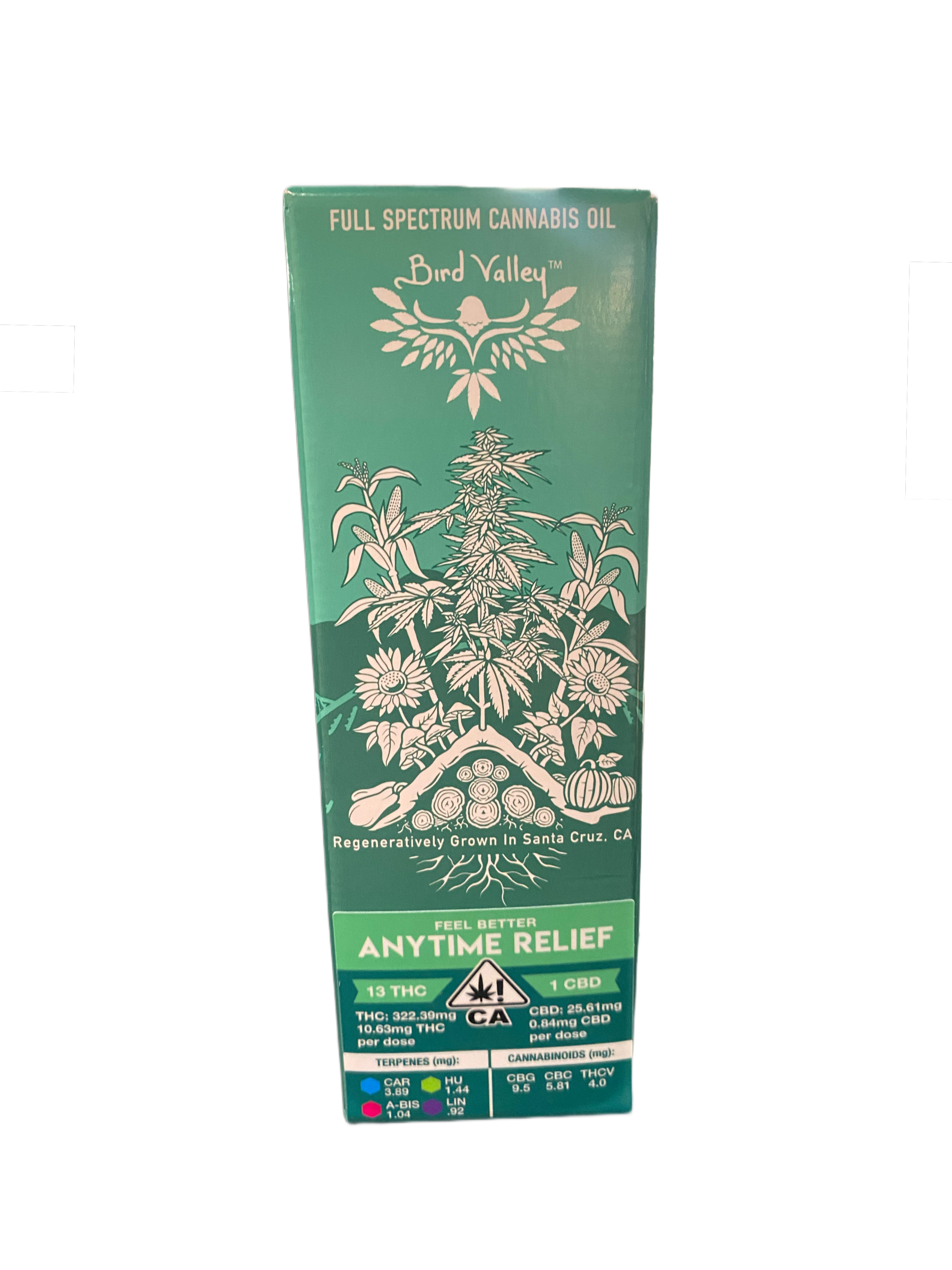 Bird Valley Organics — Anytime Relief Fso 1
