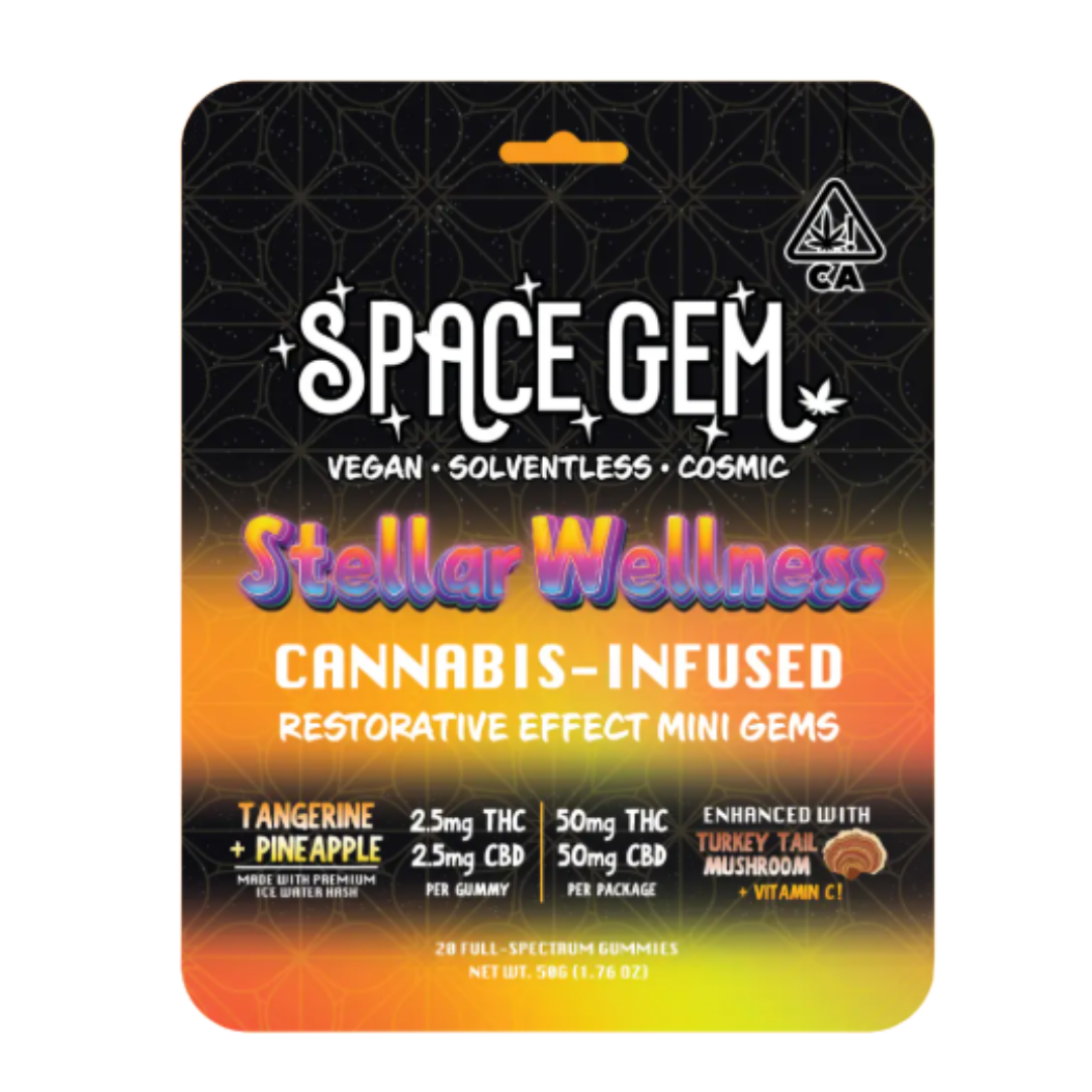 Space Gem: Flying Saucer - Sour Tangerine