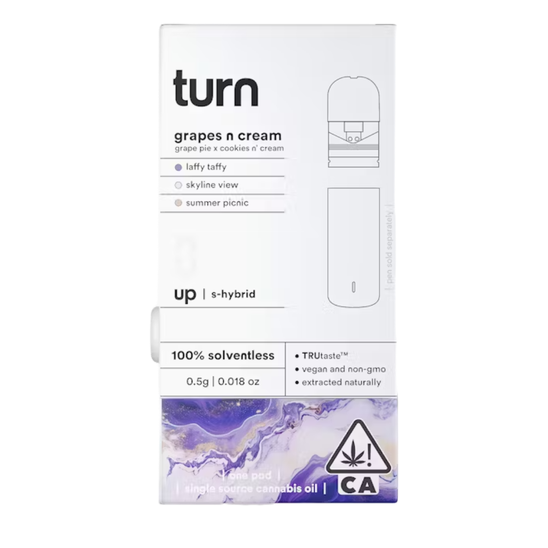 turn: Down - Grapes & Cream