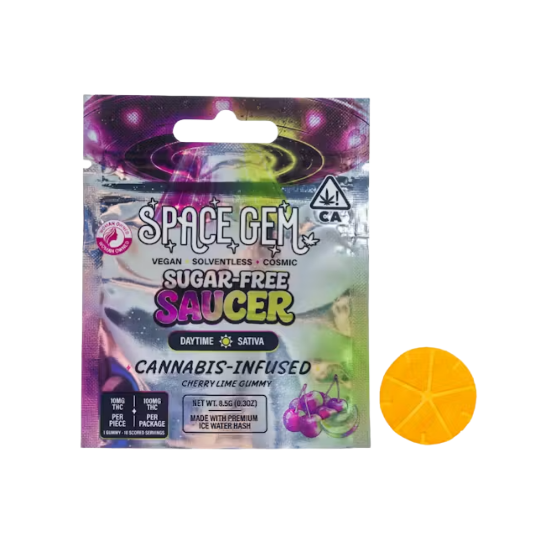 Space Gem: Flying Saucer - Cherry Lime Free