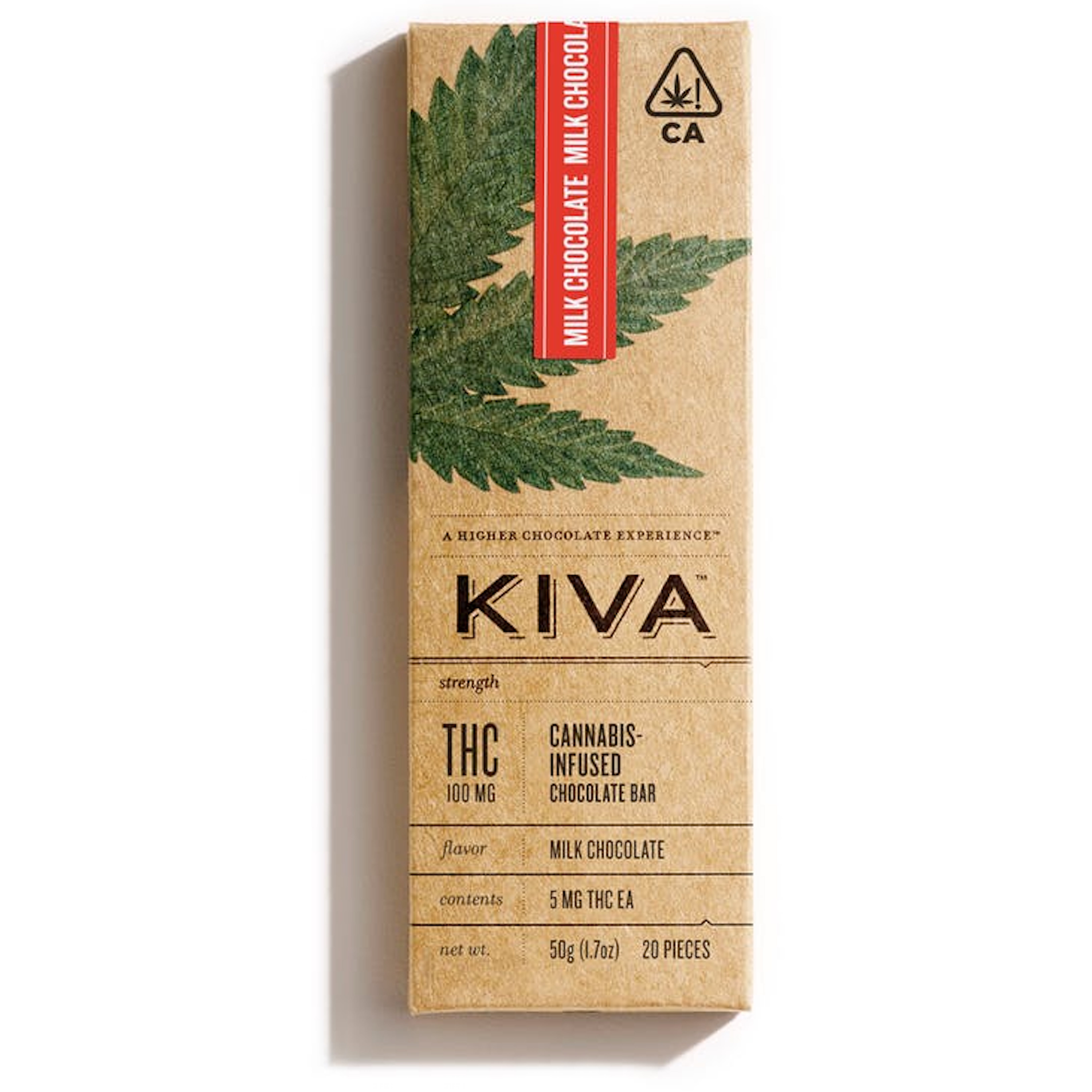Kiva — MILK CHOCOLATE BAR
