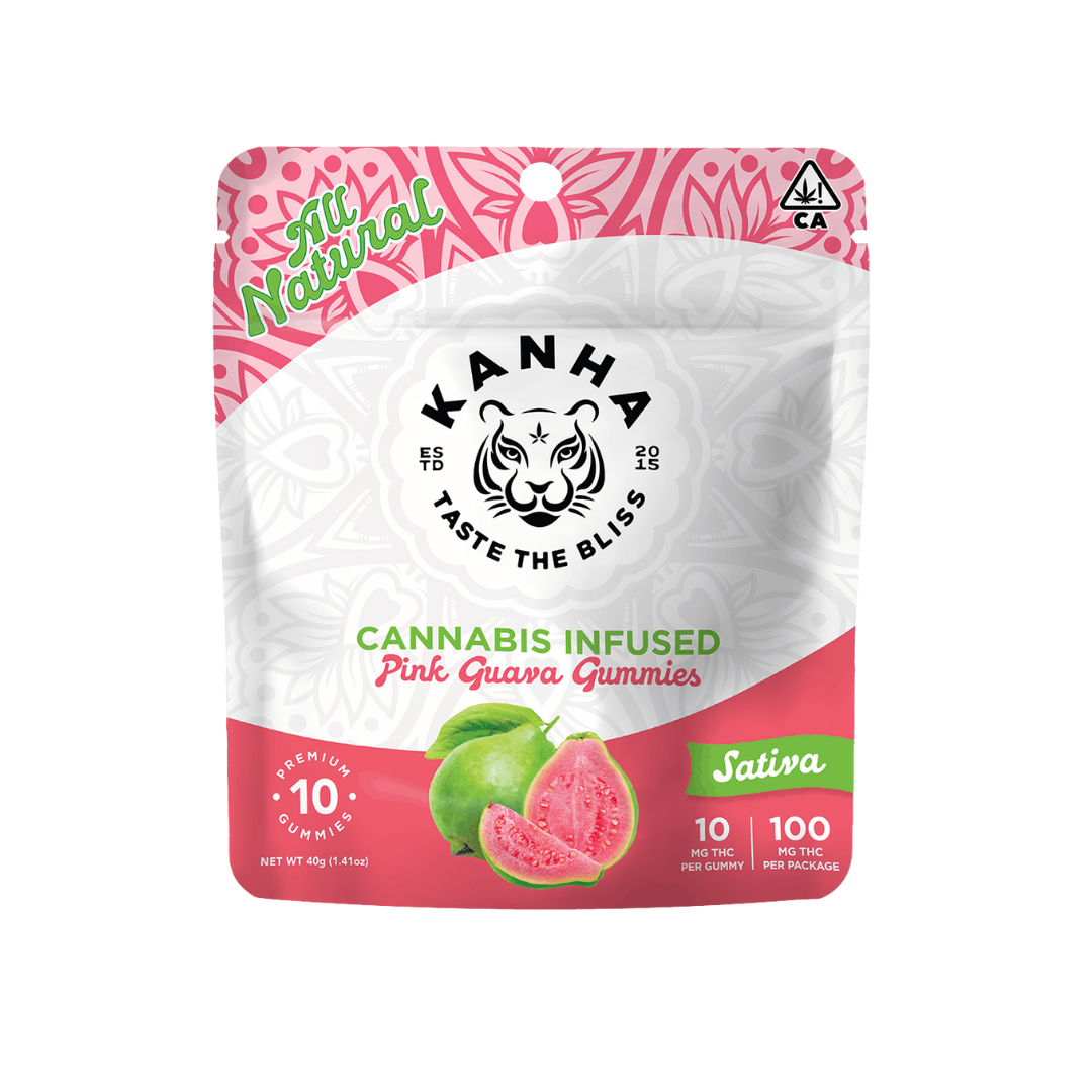 KANHA: PROMO - SATIVA PINK GUAVA 100MG