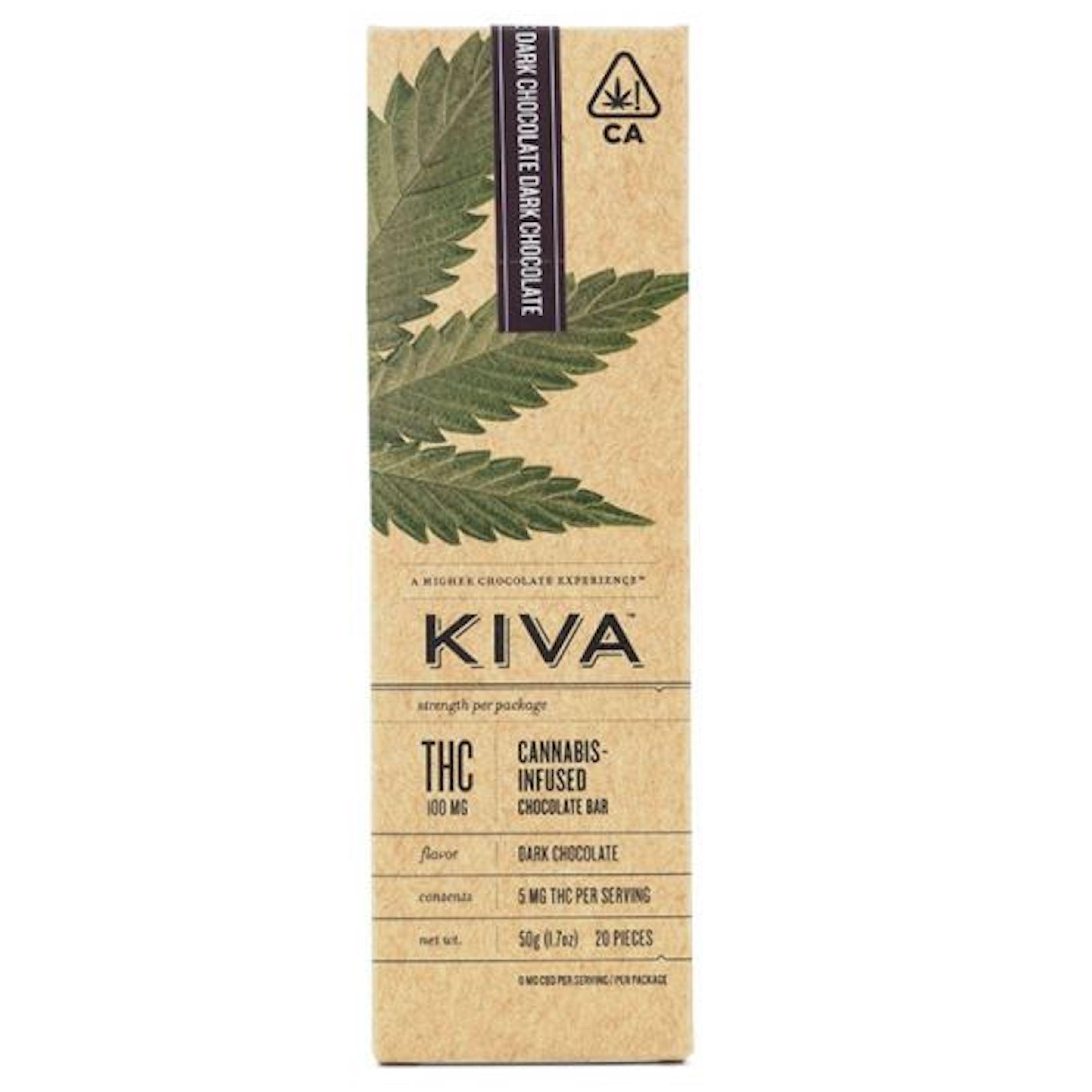 Kiva — DARK CHOCOLATE BAR