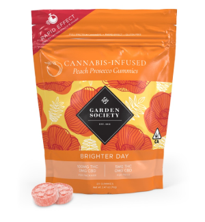 Garden Society — BRIGHTER DAY - PEACH PROSECCO GUMMIES