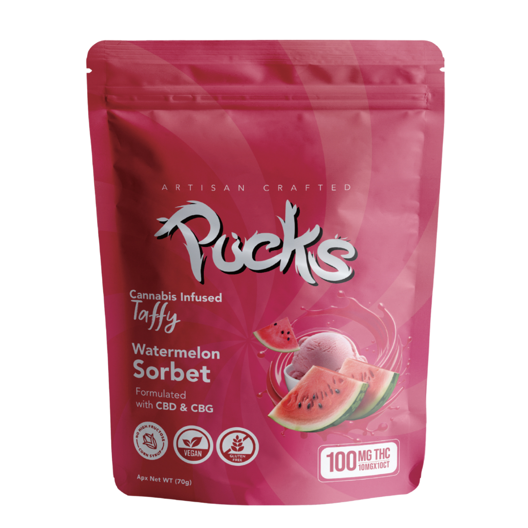 Watermelon Sorbet Taffy