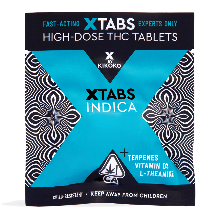 INDICA XTAB 100MG 2 PACK TABLETS – Premium Cannabis Products Near Me