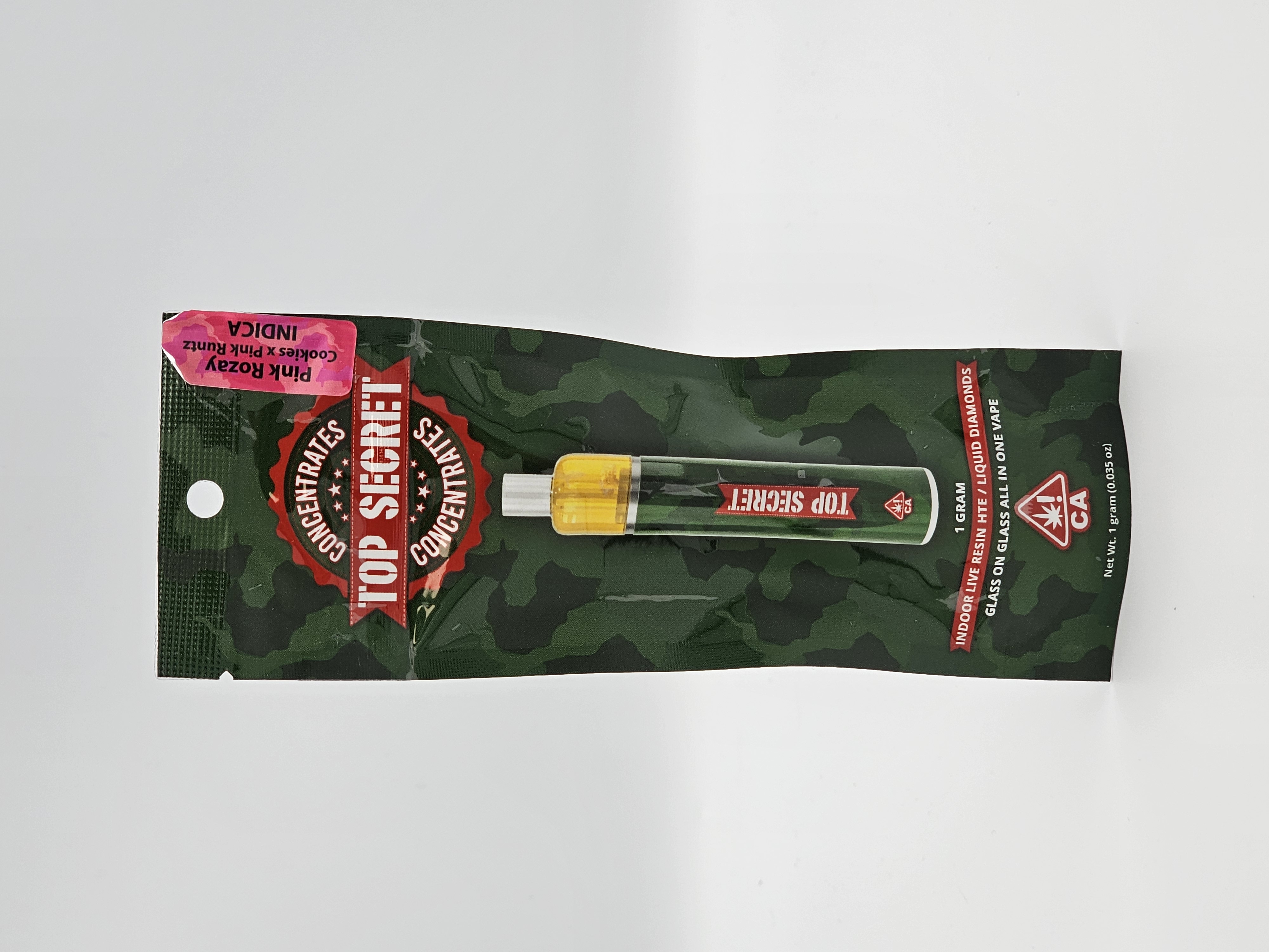 1G PINK ROZAY LIVE RESIN/LIQUID DIAMONS AIO VAPE