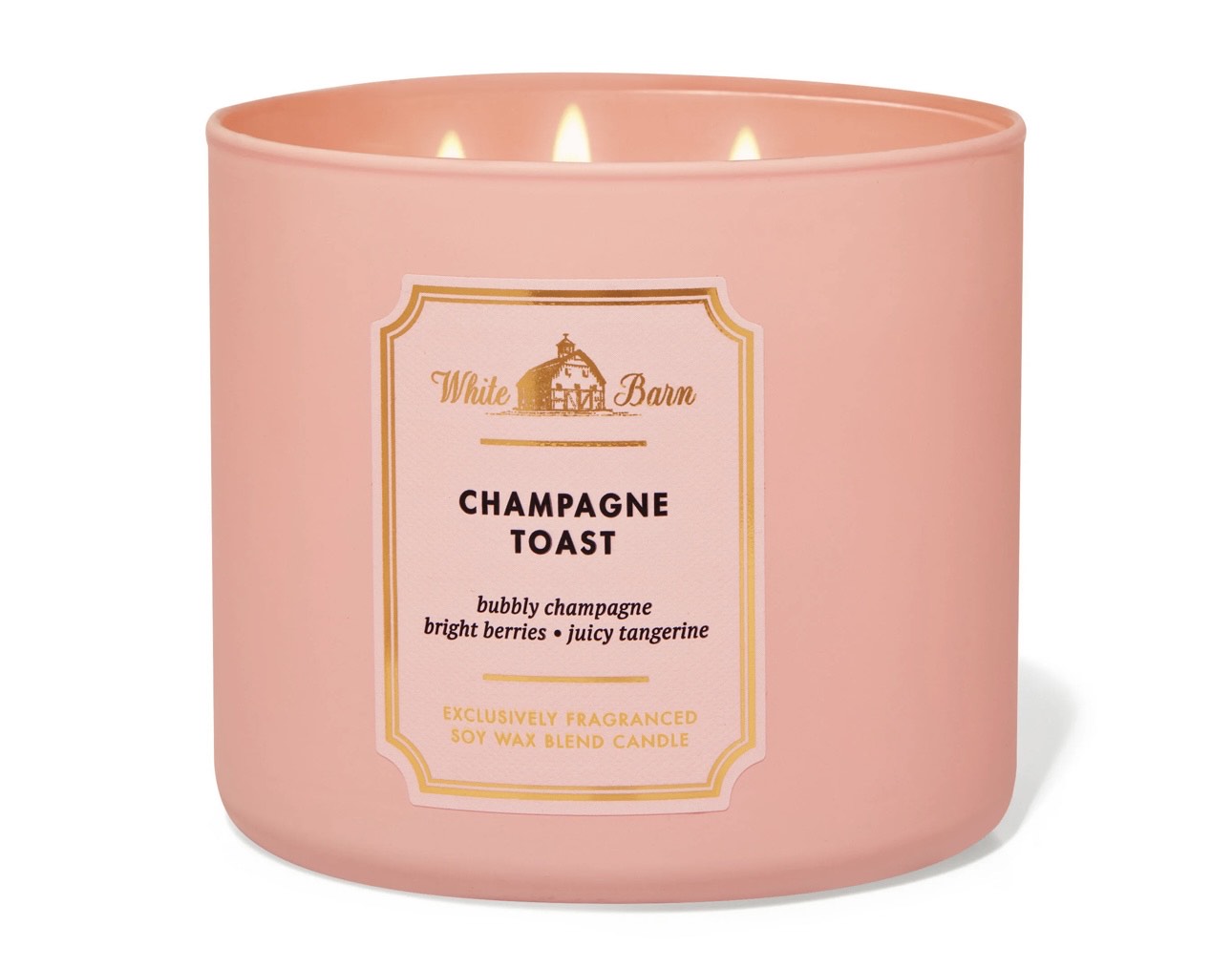 Champagne Toast 3 WICK Candle - 26.95 each