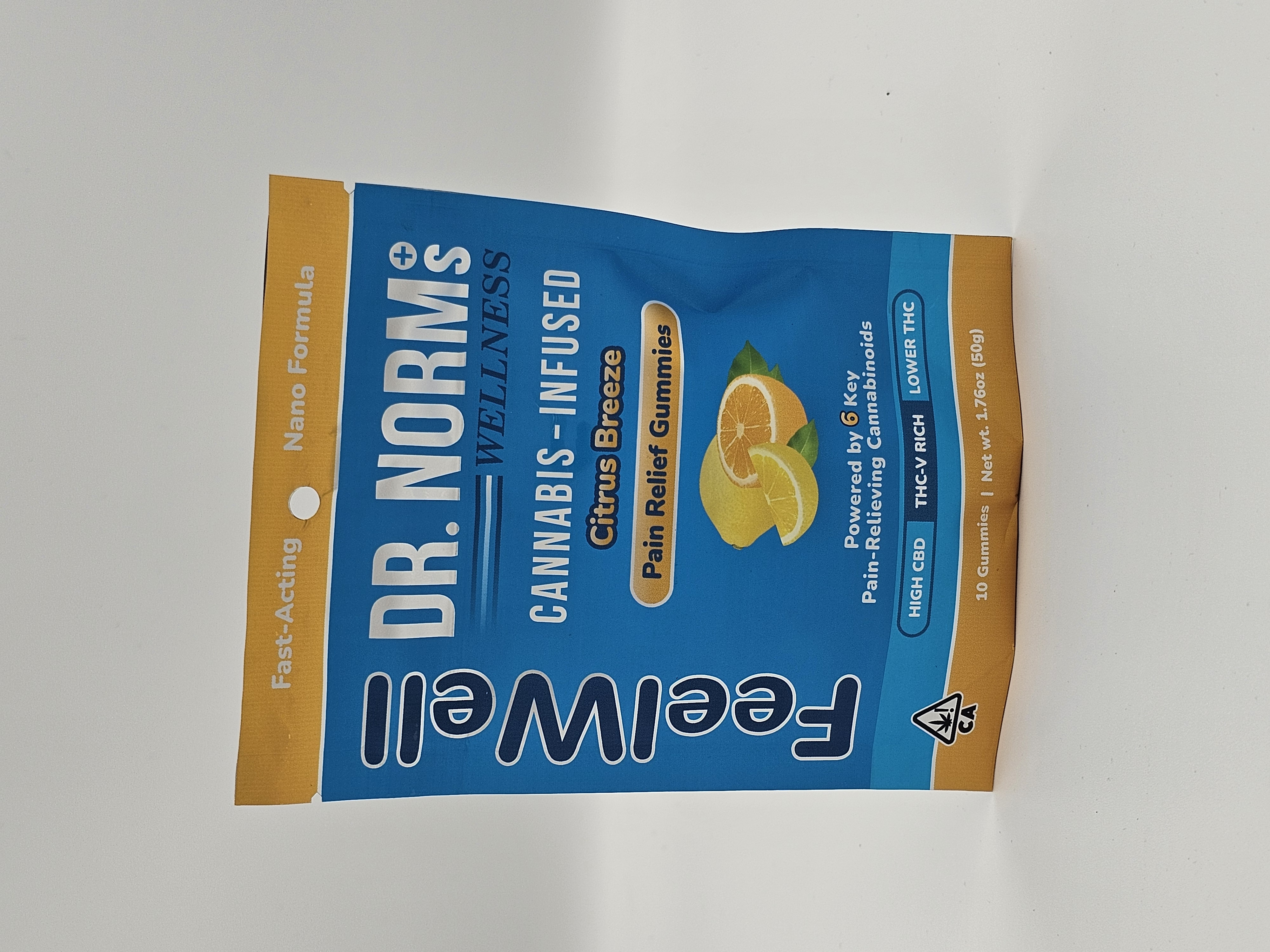 CITRUS BREEZE PAIN RELIEF GUMMIES