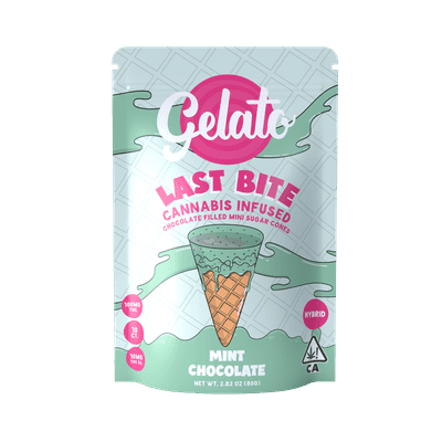 MINT CHOCOLATE LAST BITE MINI SUGAR CONES