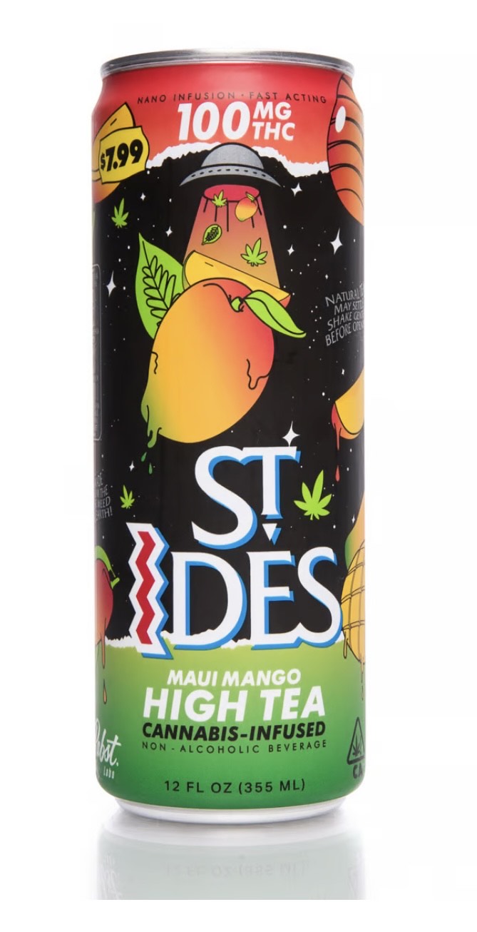 HIGH TEA MAUI MANGO 100MG TCH BEVERAGE