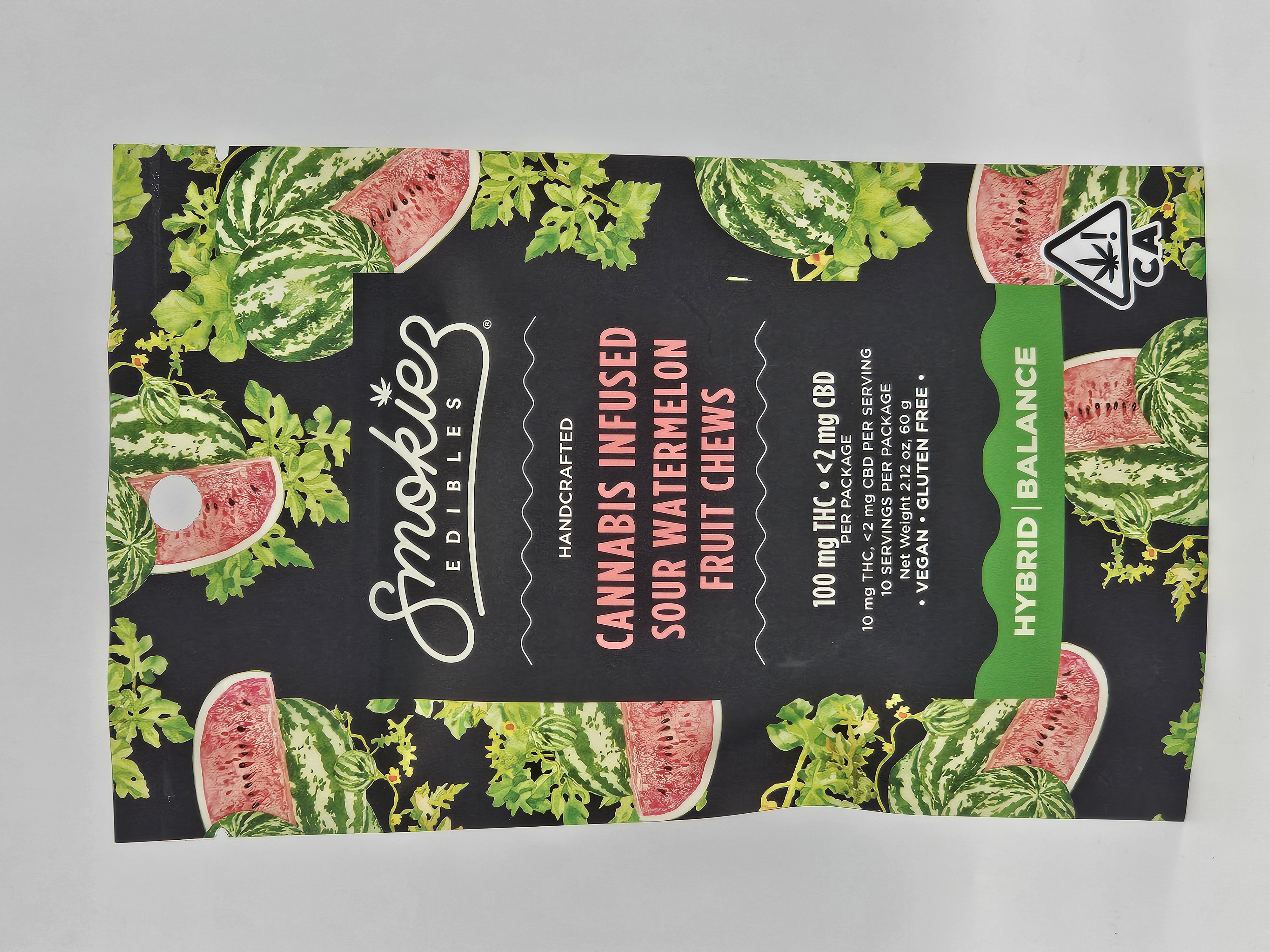 SOUR WATERMELON FRUIT CHEWS