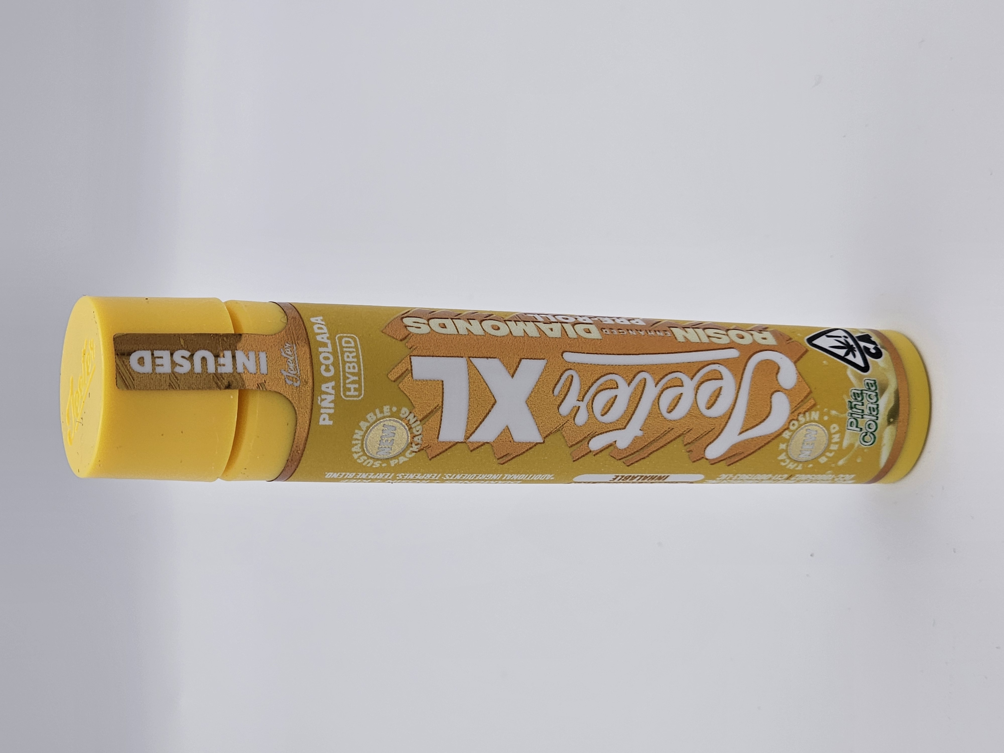 PINA COLADA 2G XL ROSIN DIAMONDS INFUSED PRE ROLL