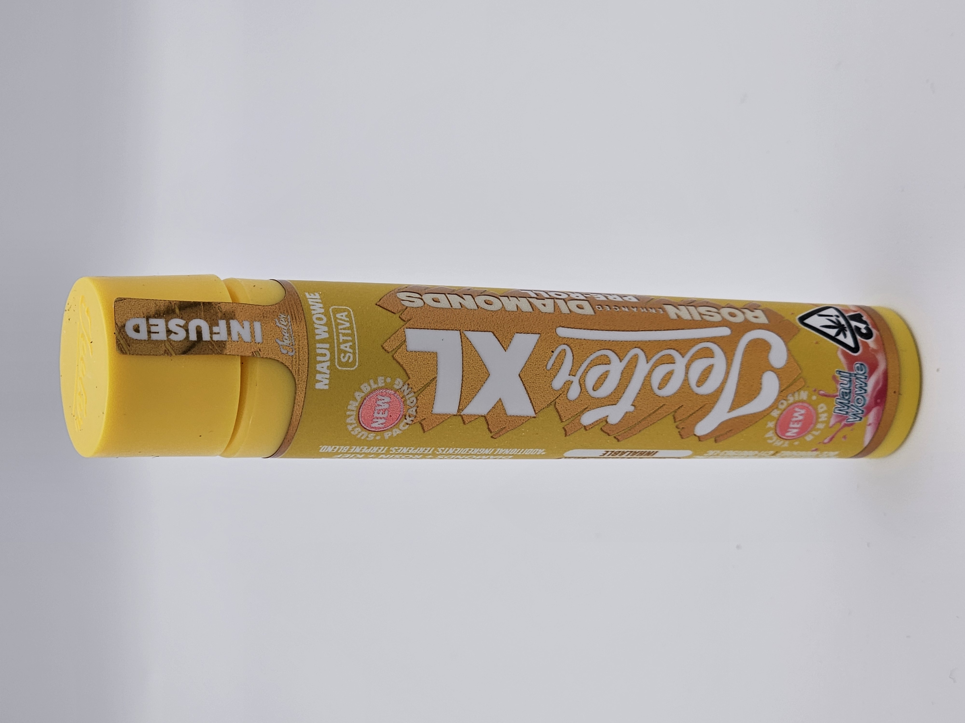 MAUI WOWIE 2G XL ROSIN DIAMONDS INFUSED PRE ROLL