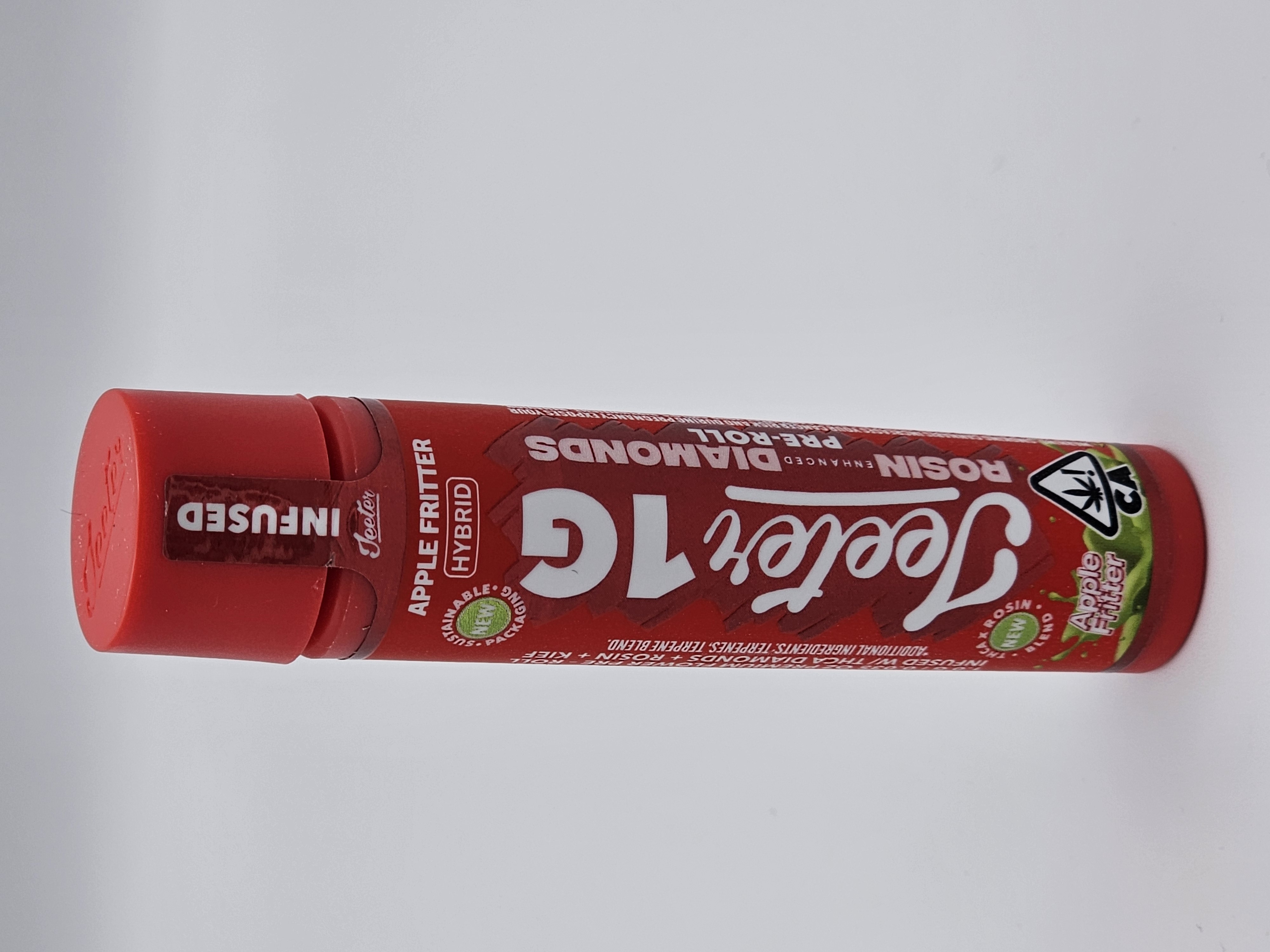 APPLE FRITTER 1G ROSIN DIAMONDS INFUSED PRE ROLL