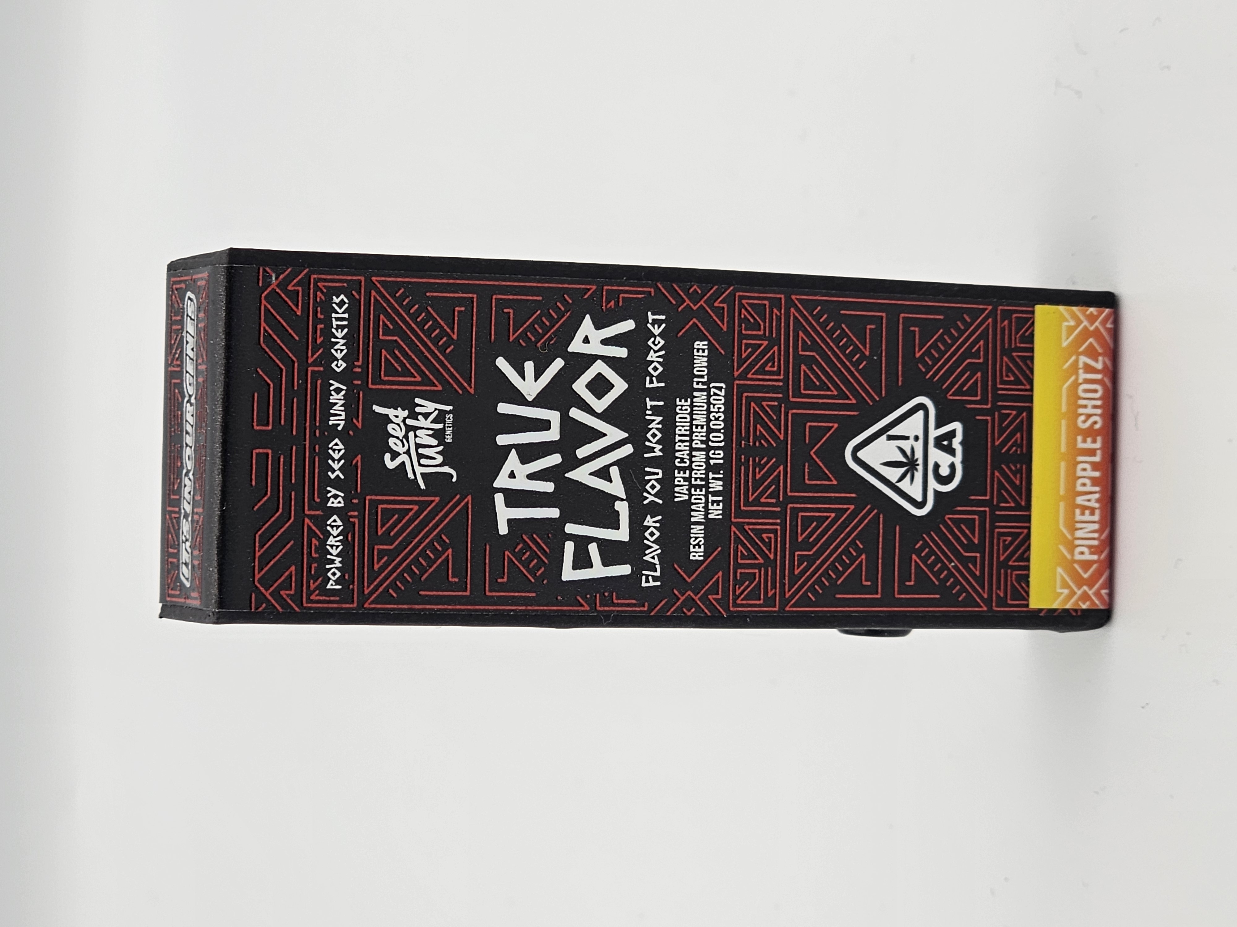 pineapple shotz true favor 1g cartridge