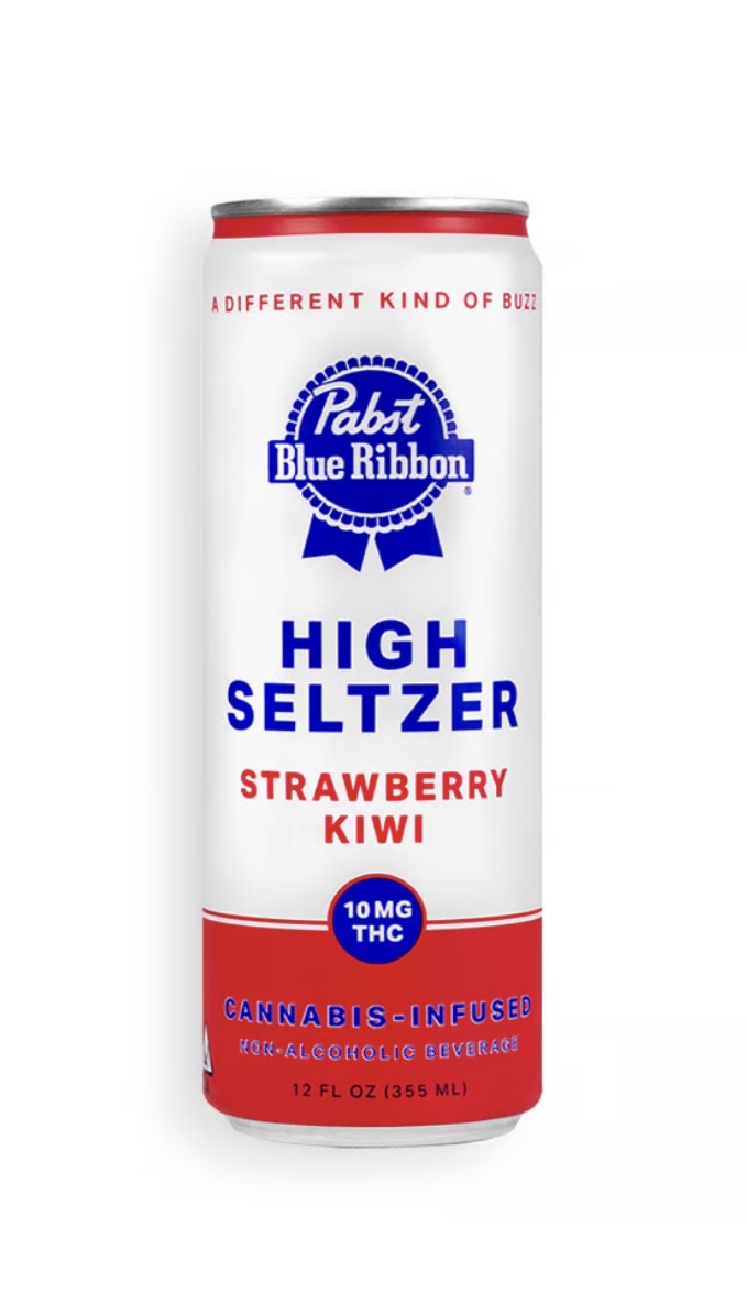 STRAWBERRY KIWI HIGH SELTZER 10MG THC BEVERAGE