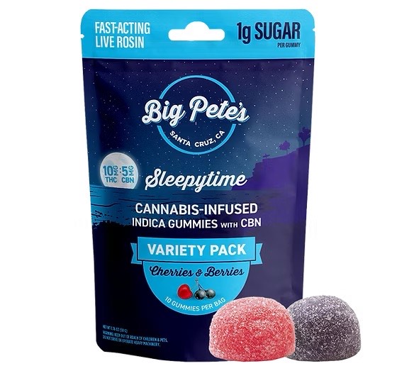 Sleepytime Cherries and Berries gummies