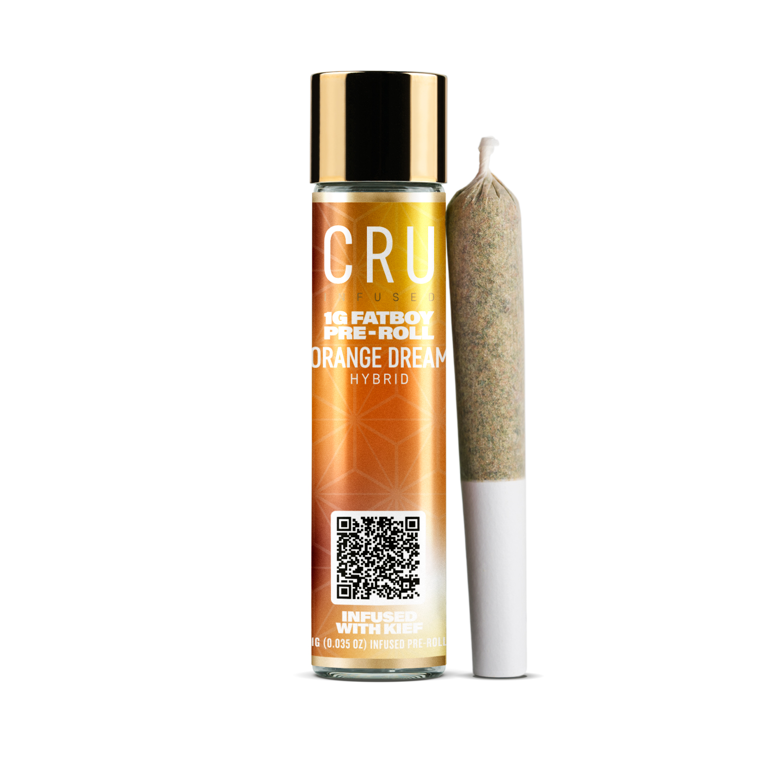 1 - 1G 'FATBOY' ORANGE DREAM INFUSED PREROLL