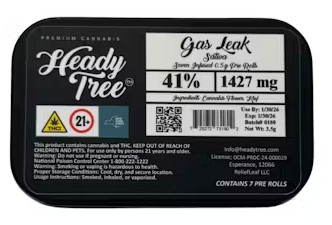 7 - 0.5G GAS LEAK SHORTY'S INFUSED PREROLLS