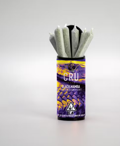6 - 0.5G BLACK MAMBA INFUSED PREROLLS
