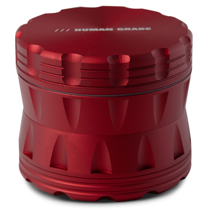 ALUMINUM GRINDER MODEL 2A - RED - One Size