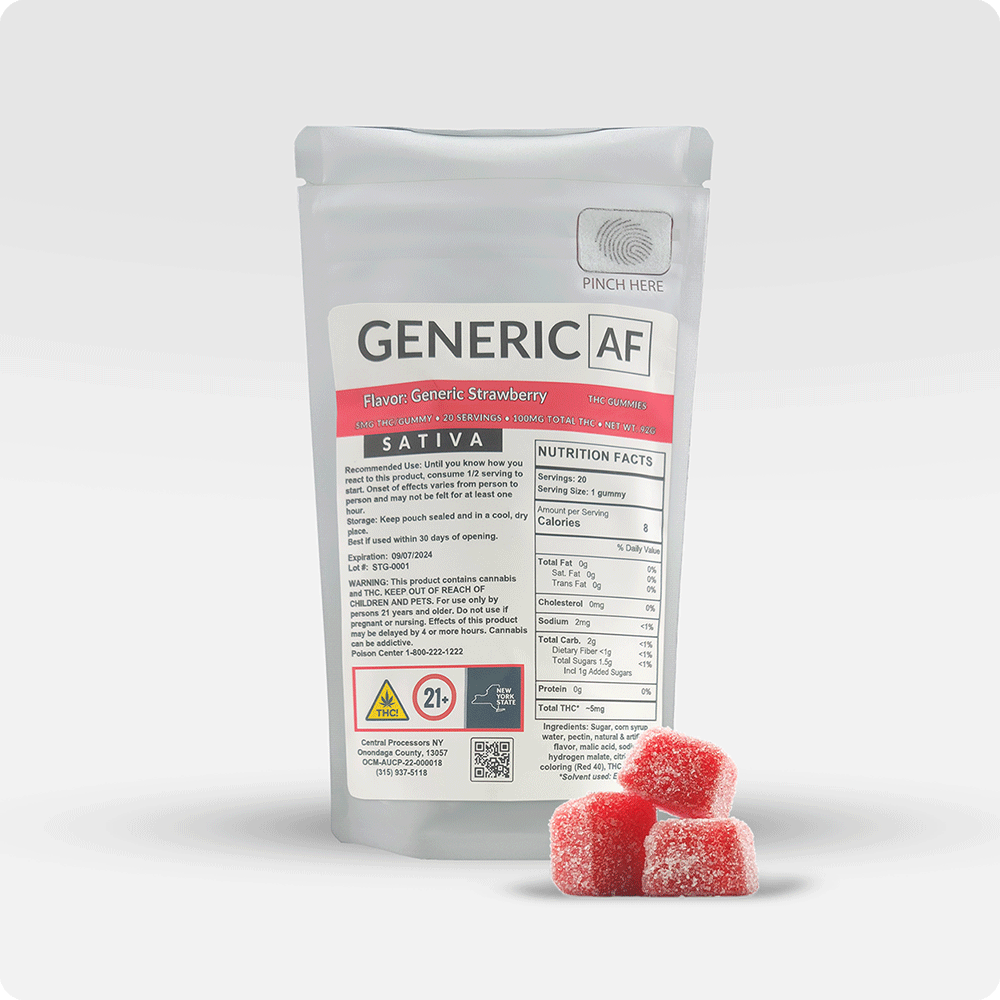 STRAWBERRY GUMMIES (100MG)