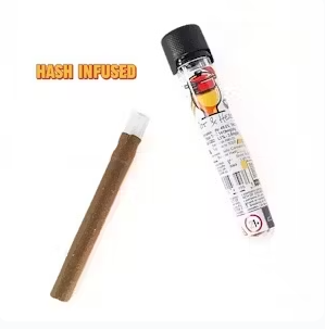 1 - 3.5G 'HASH HOLE' JACK AND GRAPE - HANDROLLED BLUNT - 3.5 g