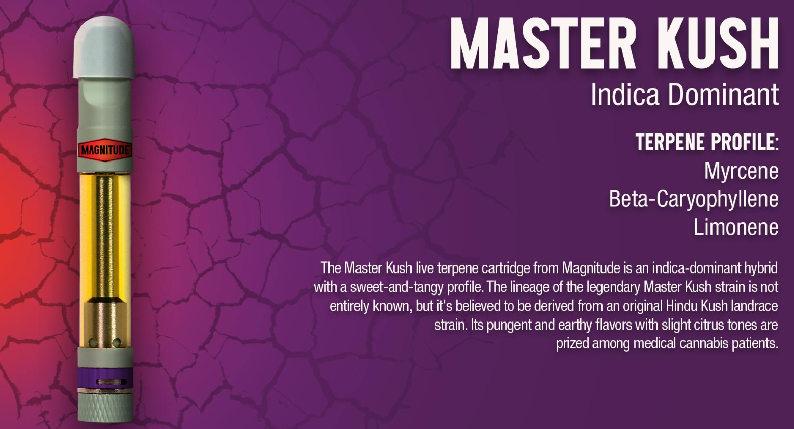MASTER KUSH CARTRIDGE (1G)