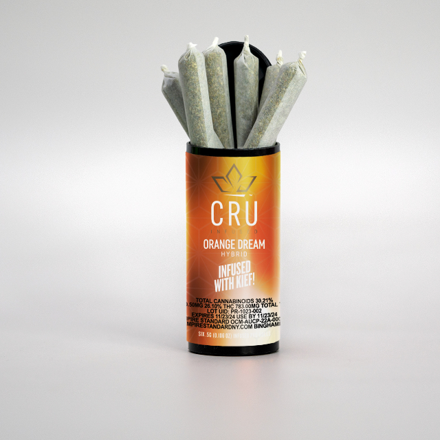 6 - 0.5G ORANGE DREAM INFUSED PREROLLS